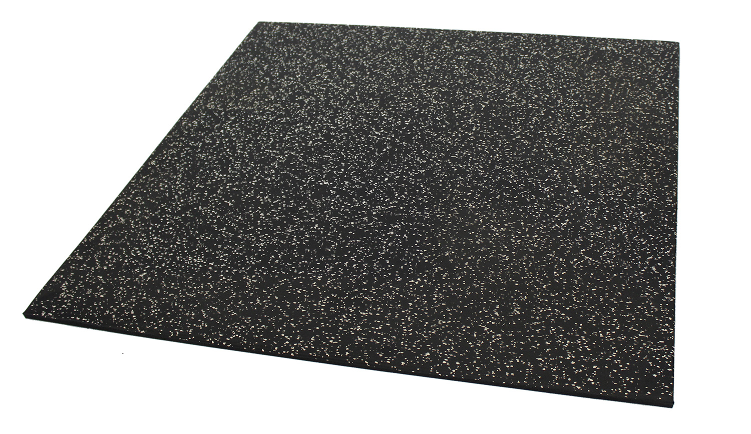 Rubber floor 15 mm svart/vit